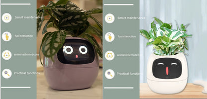 Smart AI Planter with Expressions and Sensors