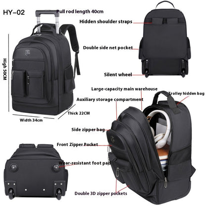 Ultra-light Trolley Backpack