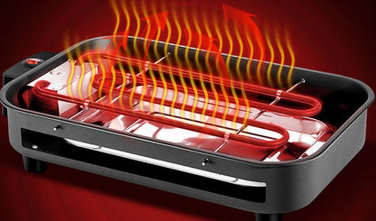 Electric Barbecue Grill with Temperature Control