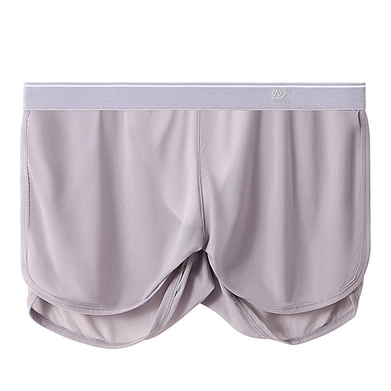 Ice Silk Mesh Pajama Pants Quick-drying Sports Fitness Hip Lifting Men's Shorts