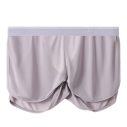 Ice Silk Mesh Pajama Pants Quick-drying Sports Fitness Hip Lifting Men's Shorts