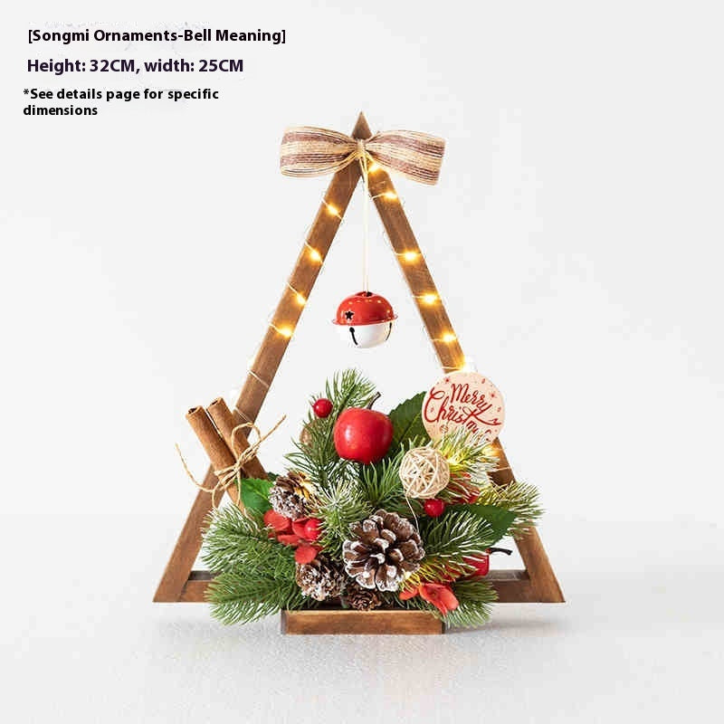Atmosphere Flower Christmas Tree Lamp, Decoration