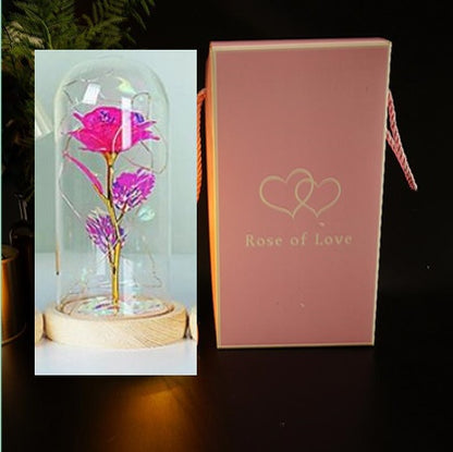 Enchanted Forever Rose LED Christmas Decor