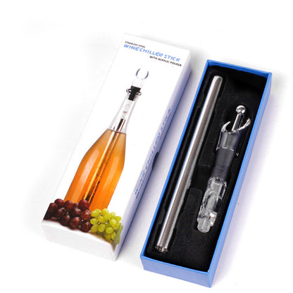Stainless Steel Wine Bottle Cooler Chilling Stick