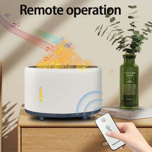 Flame Humidifier LED Bluetooth Aromatherapy