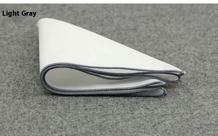 Men's Wedding Groom Groomsman Square Scarf
