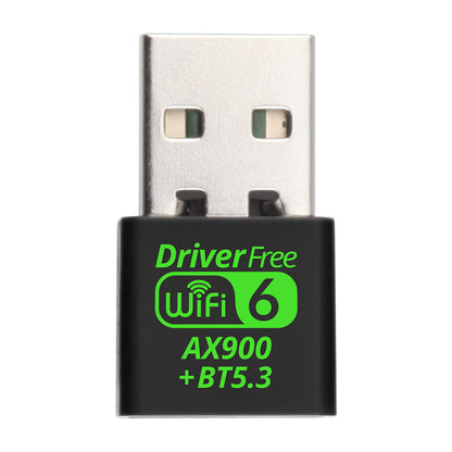 AX900M Wireless Network Card Wifi6 Drive-free Mini Wireless Receiver