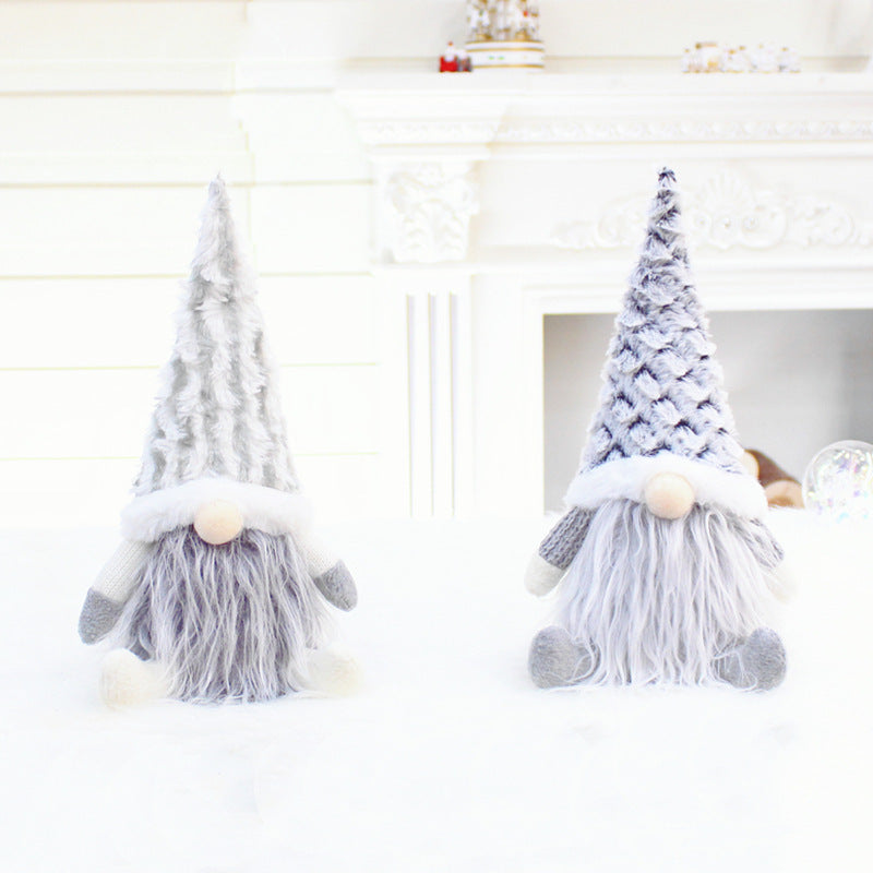 Christmas Telescopic Faceless Doll Decoration