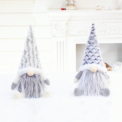 Christmas Telescopic Faceless Doll Decoration