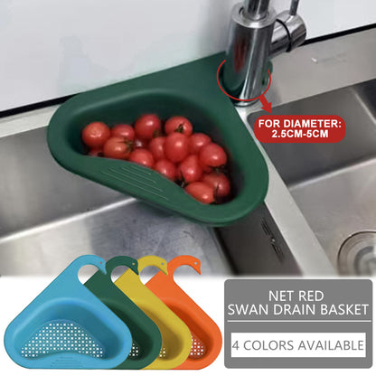 Sink Hanging Swan Drain Basket Kitchen Tool