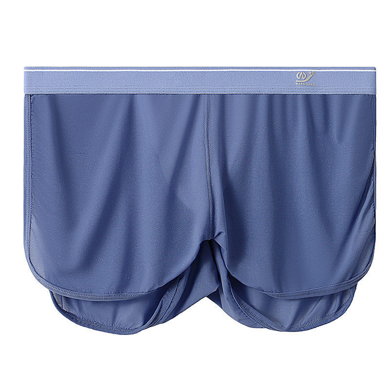 Ice Silk Mesh Pajama Pants Quick-drying Sports Fitness Hip Lifting Men's Shorts