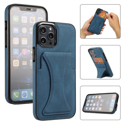 Leather Wallet Phone Case Card Holder Kickstand