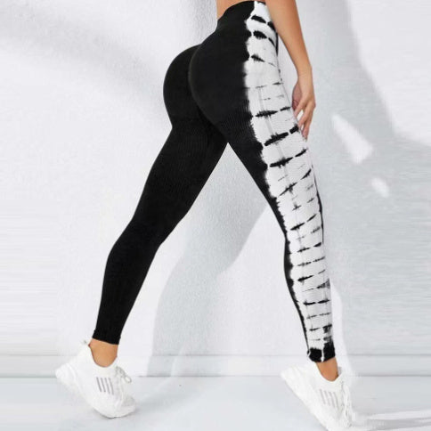 Tie-Dye Seamless Yoga Pants