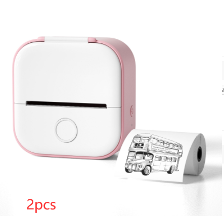 Mini Portable Thermal Label Printer - Ideal for Students and Price Tags