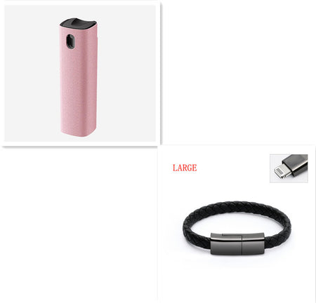 2 in 1 Phone Computer Screen Cleaner Kit Microfiber Cloth