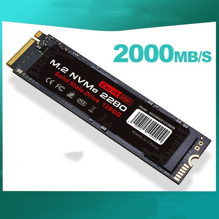 "Laptop/Desktop 12GB M.2 NVMe SSD: 128GB