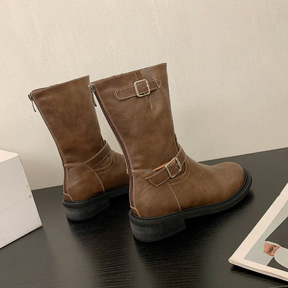 New Retro Western Cowboy Boot Belt Buckle