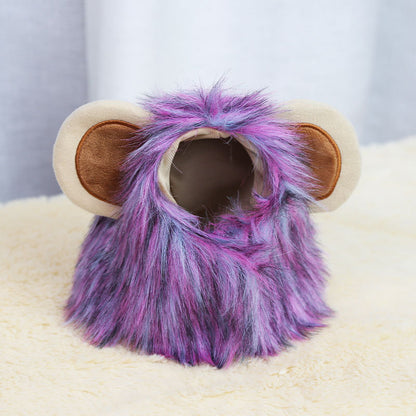 Lion Turns Into Halloween Ghost Pet