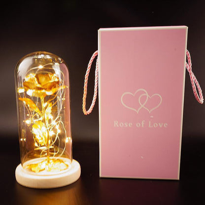 Enchanted Forever Rose LED Christmas Decor