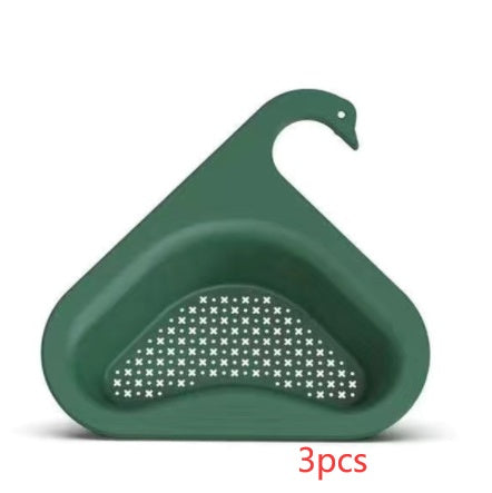 Sink Hanging Swan Drain Basket Kitchen Tool