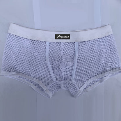 Men's Mesh Breathable Transparent Boxers