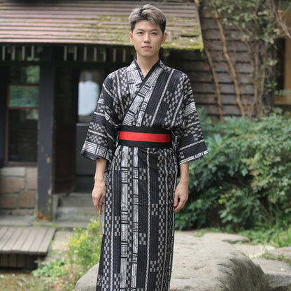 Japanese Kimono Male Samurai Costume