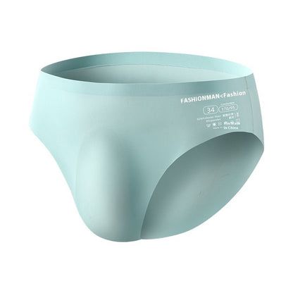 Ice Silk Men's Summer Seamless Briefs