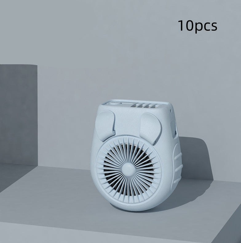 Mini Rechargeable Hanging Waist Neck Fan