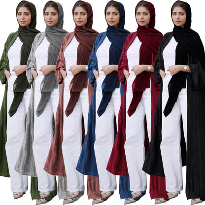 Women's Ethnic Style Retro Cardigan Top Fashionable Knitted Coat