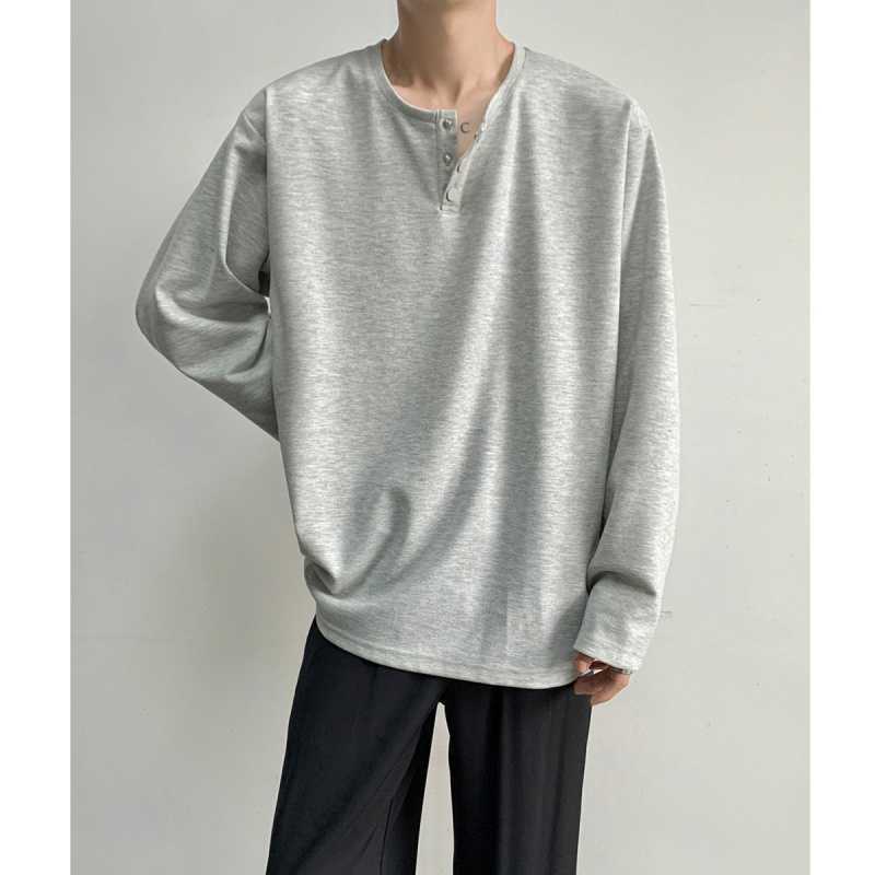 American Fashion Brand Men's Long Sleeve T-shirt