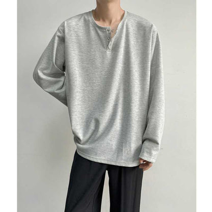 American Fashion Brand Men's Long Sleeve T-shirt