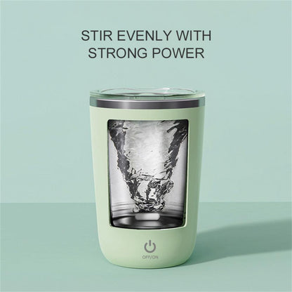 350ml Automatic Self-Stirring Mug - Electric Stainless Steel