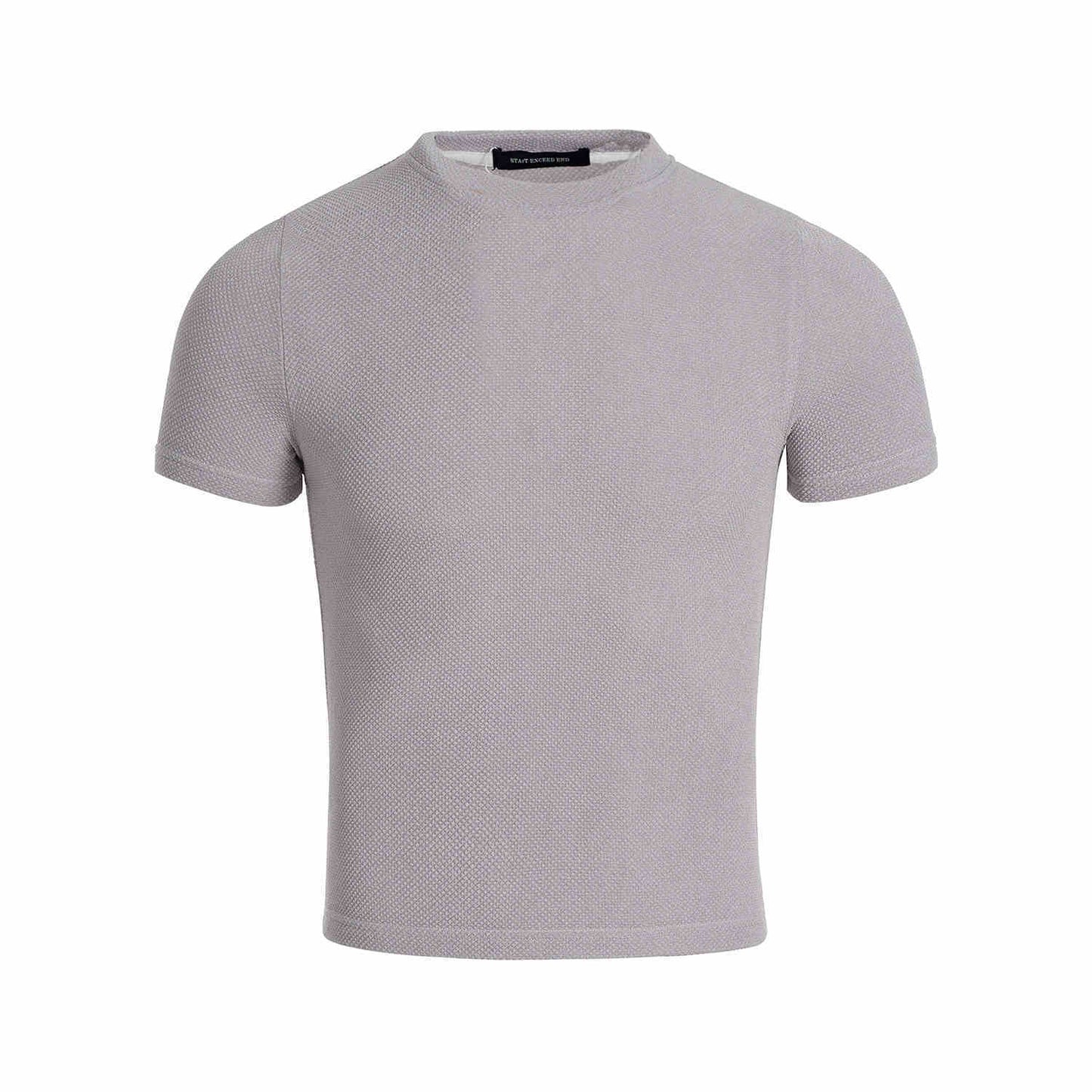 Men's Round Neck Tight Fit Tee