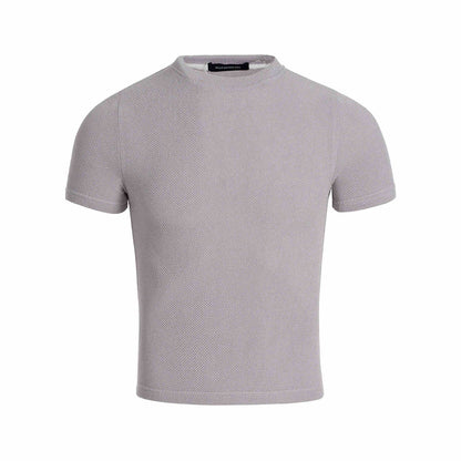 Men's Round Neck Tight Fit Tee