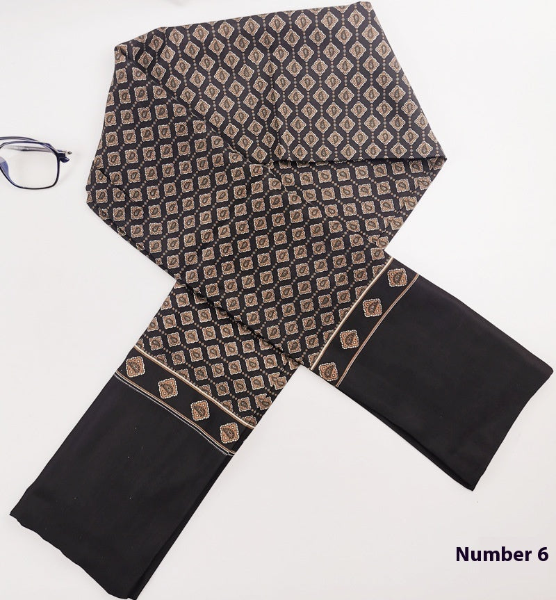 Men's Silk Cashmere Business Long Scarf