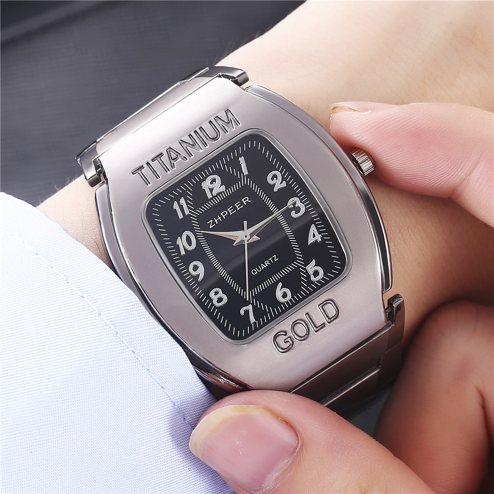 Titanium Alloy Men's Quartz Watch