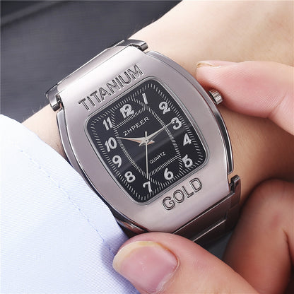 Titanium Alloy Men's Quartz Watch
