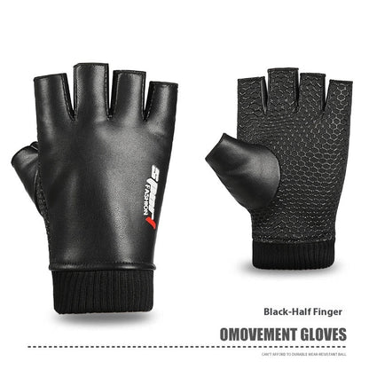 Men's Warm Touch Screen Leather Gloves