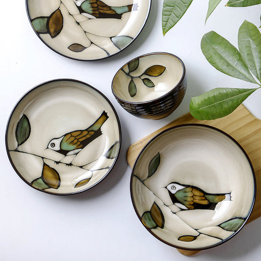 Japanese Ceramic Individuality Bowls Dishes