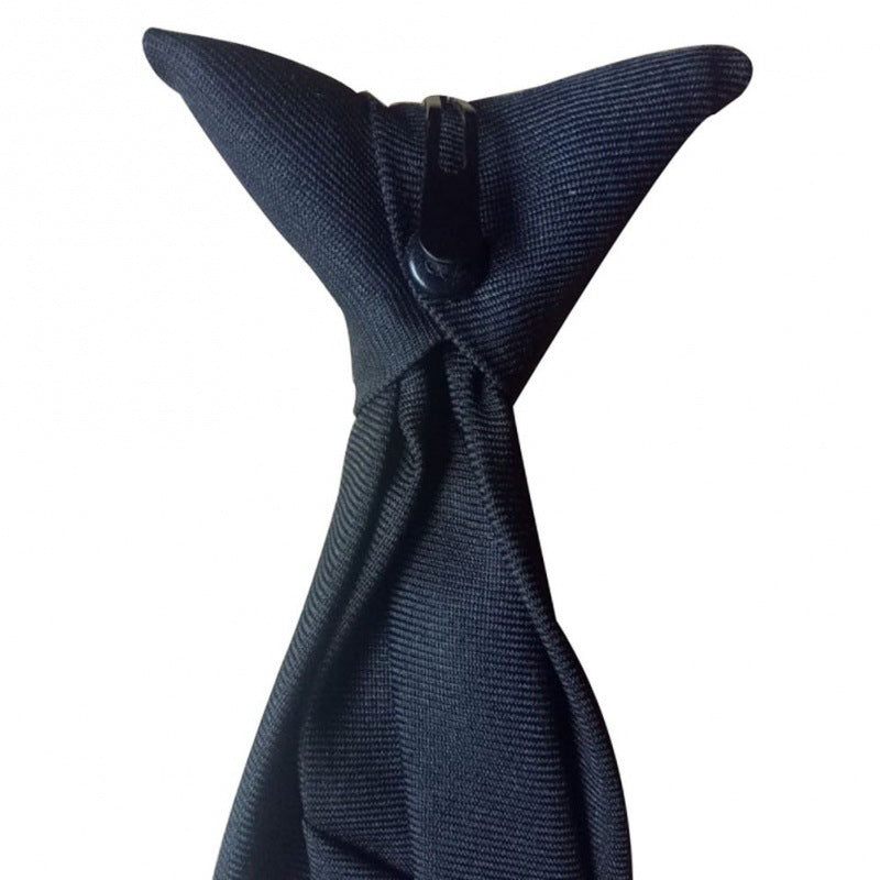 Security Check Wedding Funeral Black Tie with Buttons