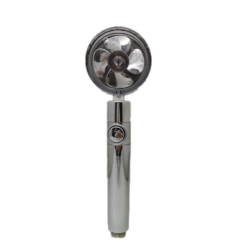 Turbo Propeller Shower Head Handheld High Pressure