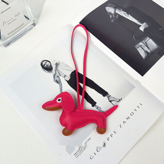 Sausage Dog Carrying Strap Bag Ornaments
