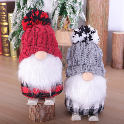 Christmas Ski Doll, Small Ornaments, Decoration Supplies