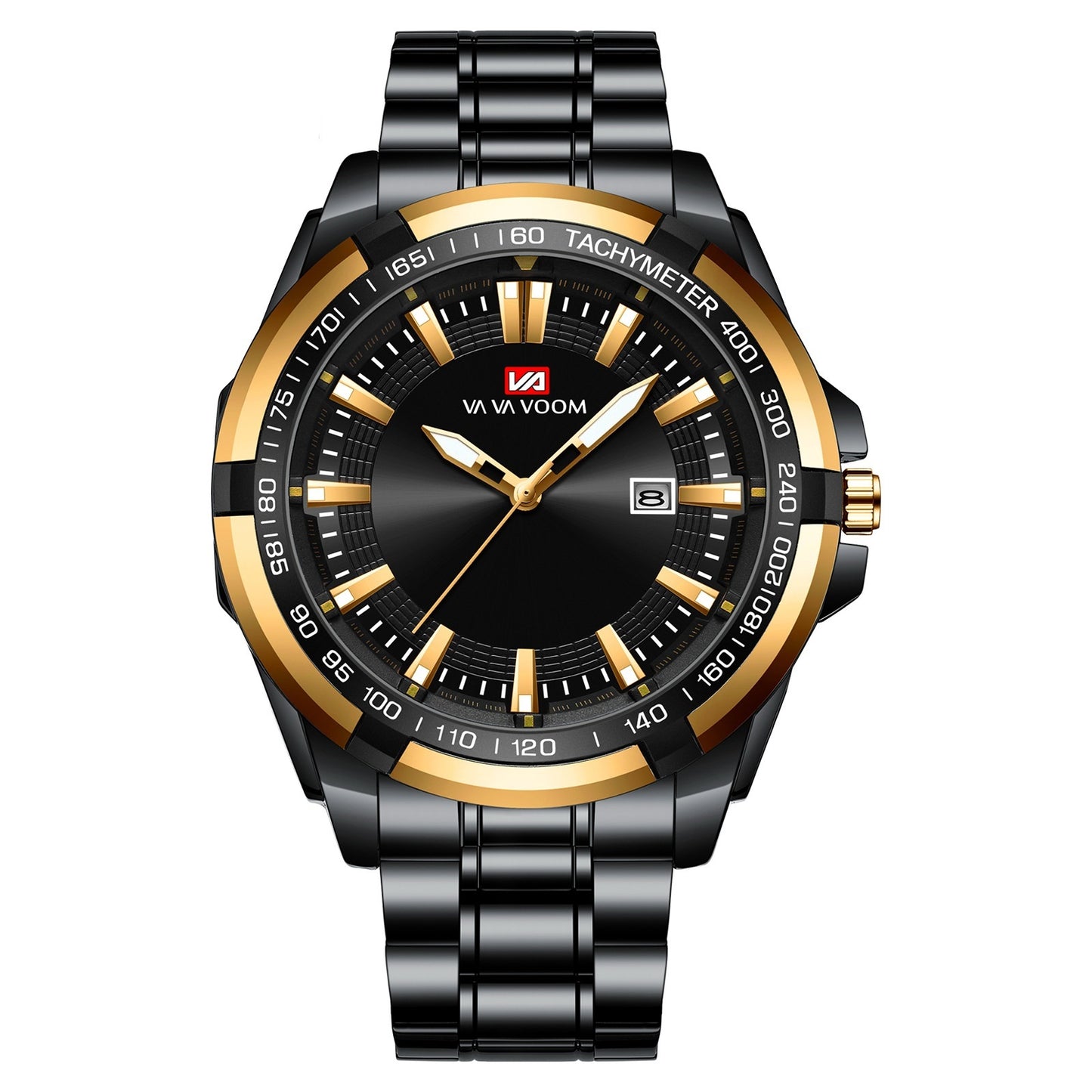Student Business Sports Luminous Steel Belt Watch