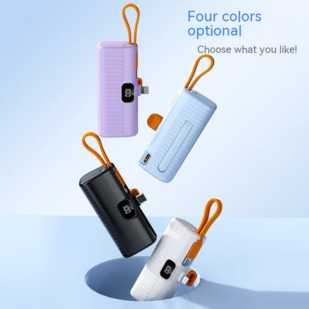 Compact Portable Capsule Power Bank