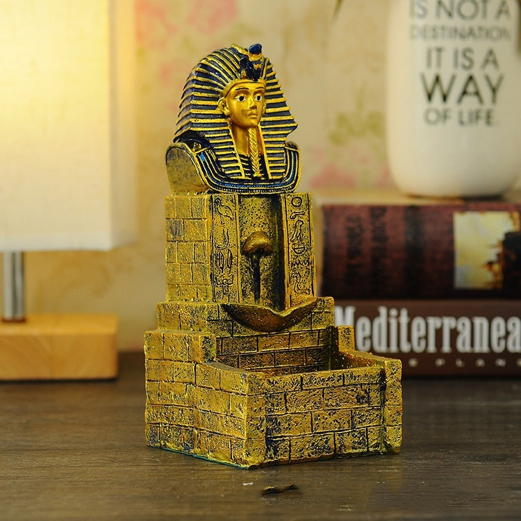 Ancient Egypt Backflow Incense Burner
