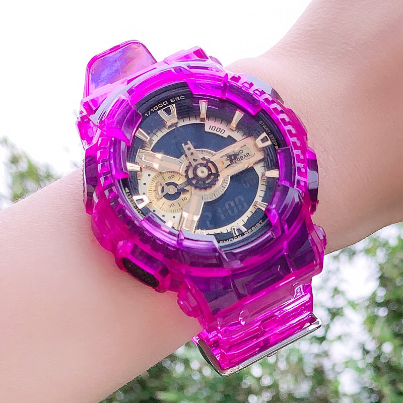 Transparent Watch Strap Replacement Set