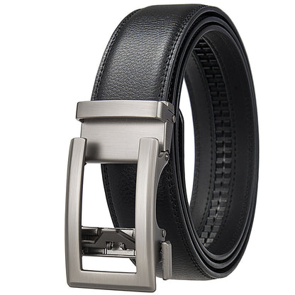 Antique Cowhide Men's Leather Casual Business Belt