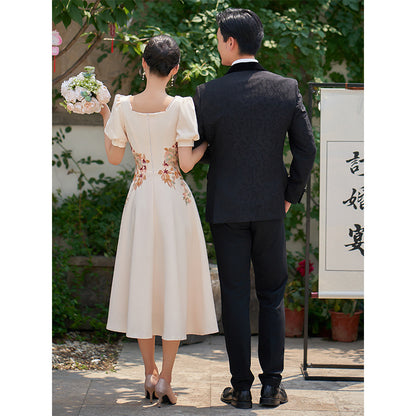 New High-end Banquet Little Evening Dress Women