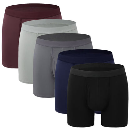 Men's Bamboo Fiber Sports Mid Waist Underwear